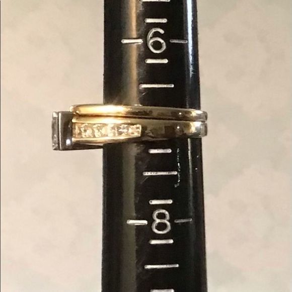 Vintage 14K Yellow Gold Wedding‎ Ring Set 8.62 grams - Picture 10 of 13